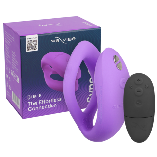 WE-VIBE - SYNC O VIBRADOR FLEXÍVEL CONTROLE REMOTO VIOLETA