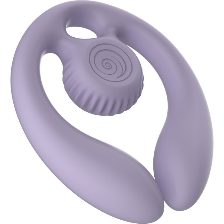 SNAIL VIBE - GIZI DUO ESTIMULADOR DE CASAIS COM CONTROLE REMOTO LILACS