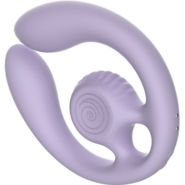 SNAIL VIBE - GIZI DUO ESTIMULADOR DE CASAIS COM CONTROLE REMOTO LILACS
