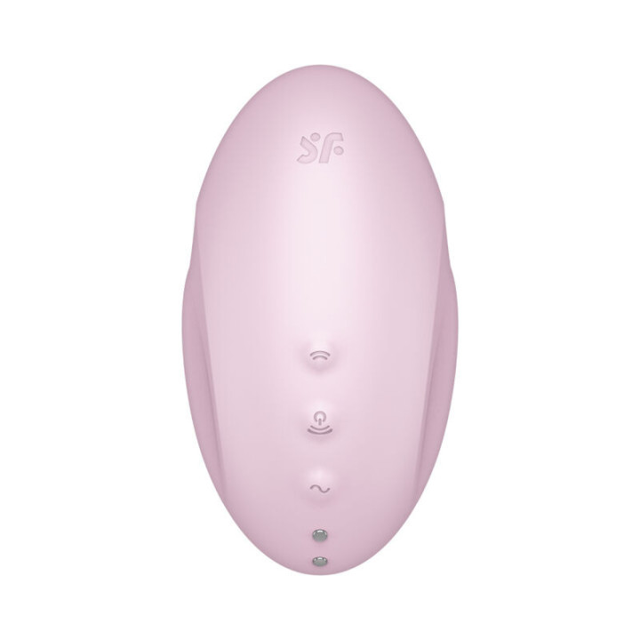 SATISFYER - ESTIMULADOR E VIBRADOR DE PULSO DE AR VULVA LOVER 3 ROSA