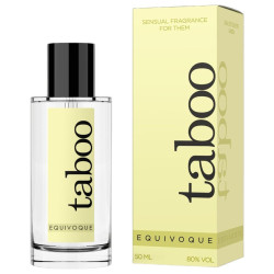 RUF - TABOO EQUIVOQUE PERFUME COM FEROMONAS PARA ELE E ELA 50 ML