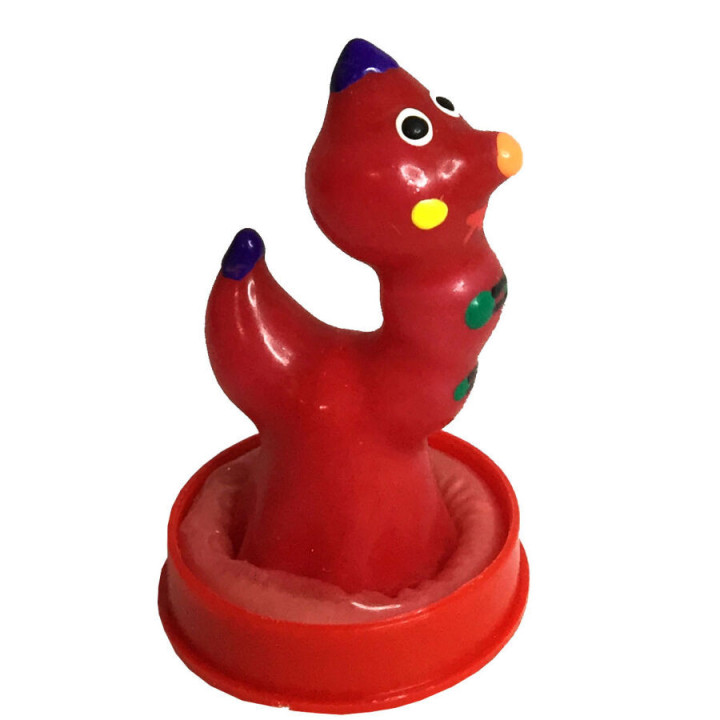 CONDOMERIE - PRESERVATIVOS NOVIDADES PINTADOS À MÃO MINHOCA