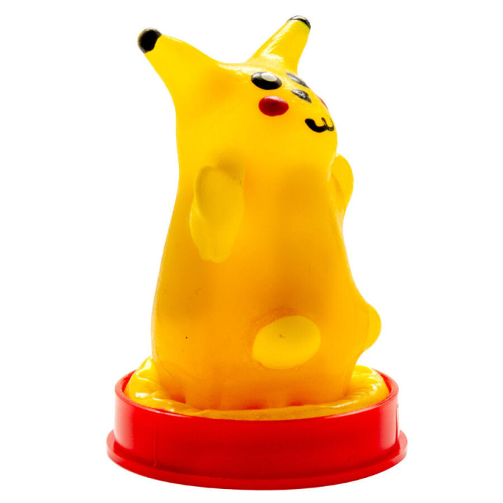 CONDOMERIE - PRESERVATIVOS NOVIDADES PINTADOS À MÃO RATO AMARELO