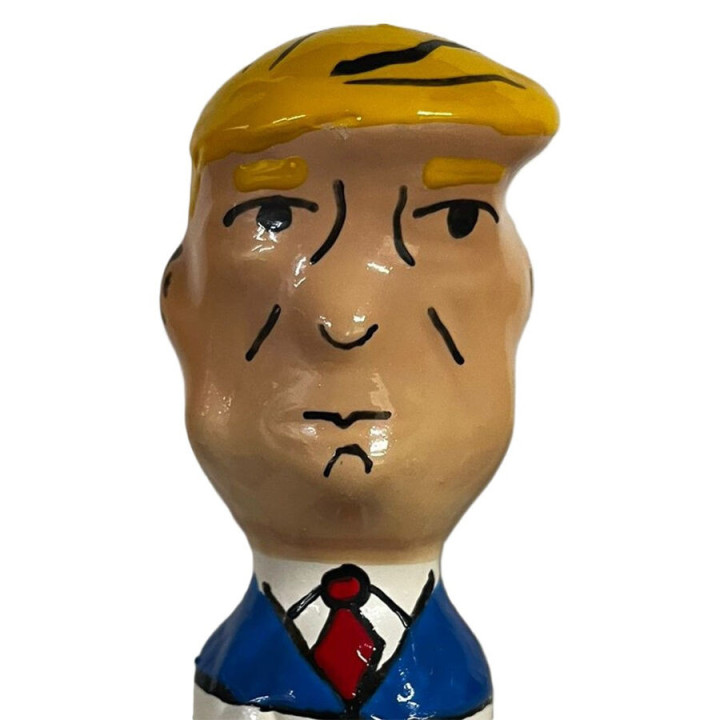 CONDOMERIE - PRESERVATIVOS NOVIDADES PINTADOS À MÃO GRUMPY TRUMP XL