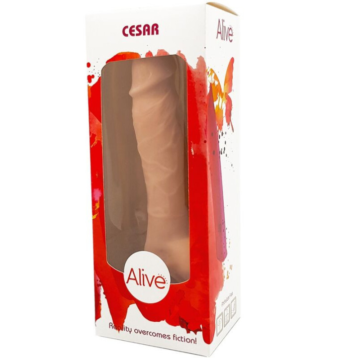 ALIVE - PÊNIS REALÍSTICO CESAR 17.5 CM