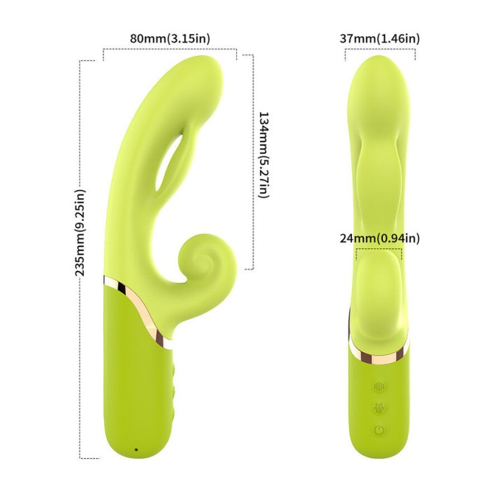 ARMONY - INFLABE POINT A PARA ESTIMULADOR VIBRADOR VERDE