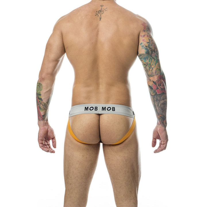 MOB - CALÇA CLASSIC JOCK STRIPE LARANJA TAMANHO XXL