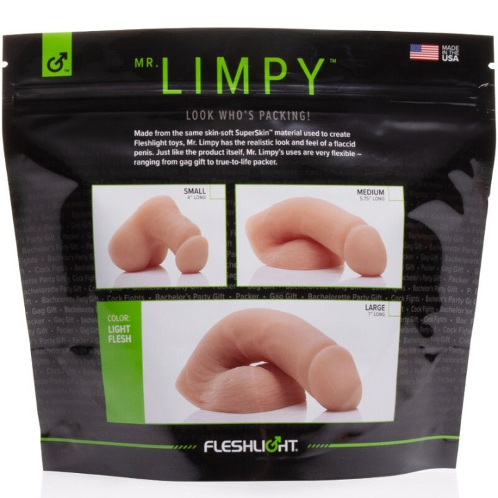 MR. LIMPY FLESHLIGHT - PEQUENO FLESHTONE