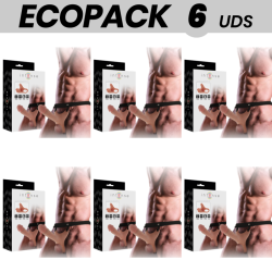 ECOPACK 6 UNIDADES - INTENSE ARNÊS OCO COM DILDO 16 X 3,5 CM