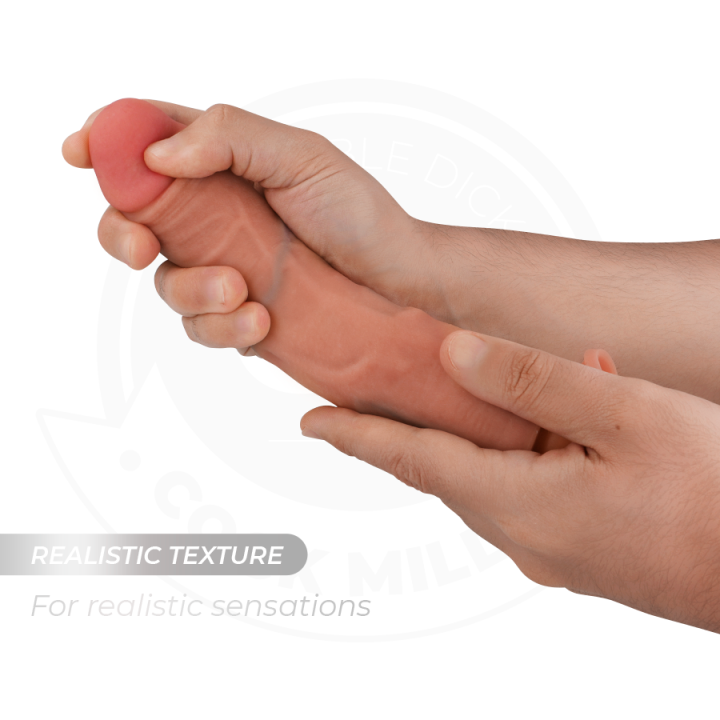 COCK MILLER - DILDO HIPER-REALISTA COM VENTOSA E IMPULSÃO COM CONTROLE REMOTO 21.5 CM