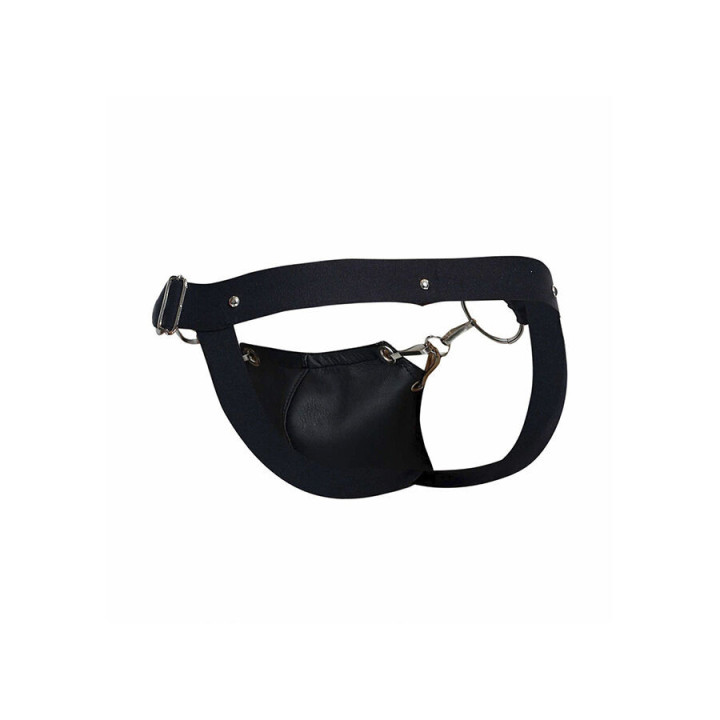 MOB - DNGEON JOCKSTRAP PRETO PRESSÃO TAMANHO ÚNICO
