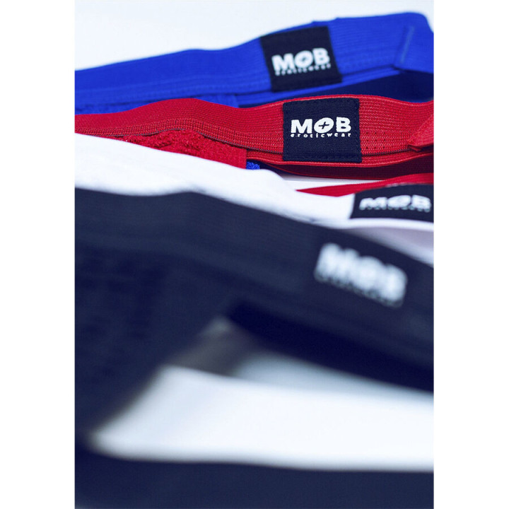 MOB - MAIÔ JOCKSTRAP BRANCO FETICHE TAMANHO XL