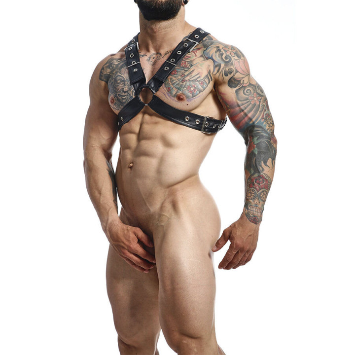 MOB - DNGEON BLACK CHAIN HARNESS TAMANHO ÚNICO X