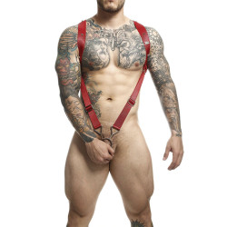 MOB - DNGEON VERMELHO ARREIO DE COSTAS RETA TAMANHO ÚNICO