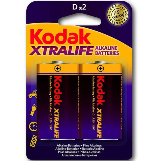 KODAK - BATERIAS ALCALINAS XTRALIFE LR20 D LR20 1.5V