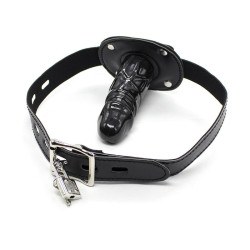 OHMAMA FETISH - TPE PÊNIS GAG COM CADEADO L