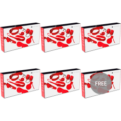 EXPERIENCE - KIT BDSM FETISH SÉRIE VERMELHA 5+1 GRTIS