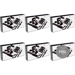 EXPERIENCE - KIT FETISH BDSM SÉRIE PRETA 5+1 GRTIS