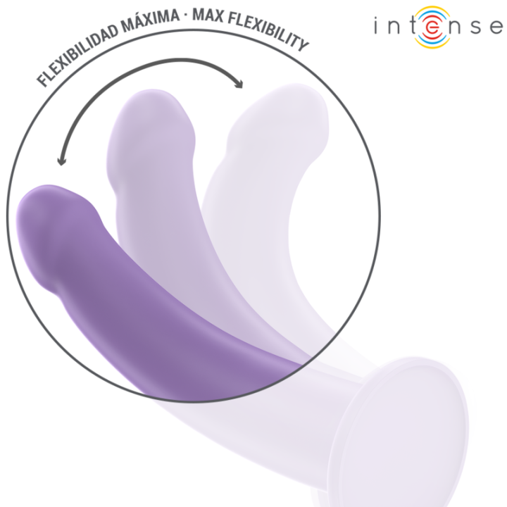 INTENSE - VIBRADOR EDDIE 17.5 CM 10 VIBRAÇÕES ROXO CONTROLE REMOTO