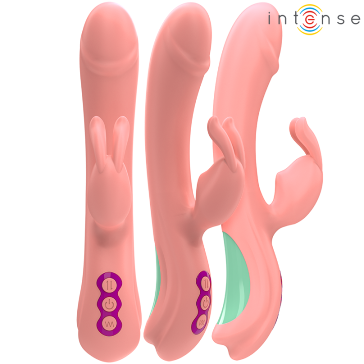 INTENSE - VIBRADOR RACHEL RABBIT 5 VIBRAÇÕES ROSA