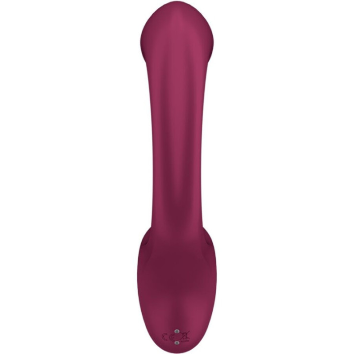 SATISFYER - G FOR GODDESS 2 RABBIT VIBRATOR BOTTLE BORDEAUX