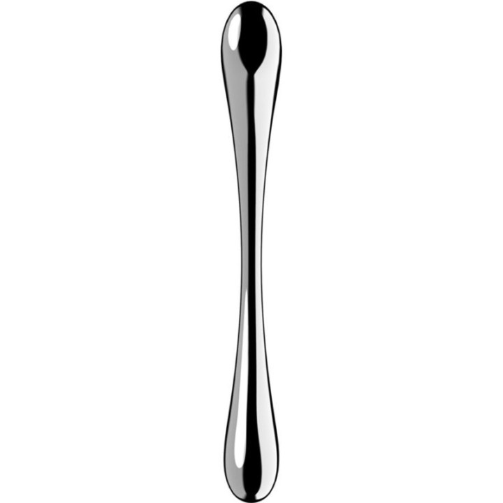 SATISFYER - COSMIC CREST 1 DILDO DE AÇO INOXIDÁVEL COM DUAS EXTREMIDADES