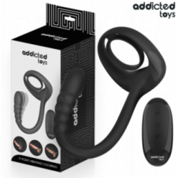 ADDICTED TOYS - ANEL PÊNICO VIBRANTE COM CONTROLE REMOTO
