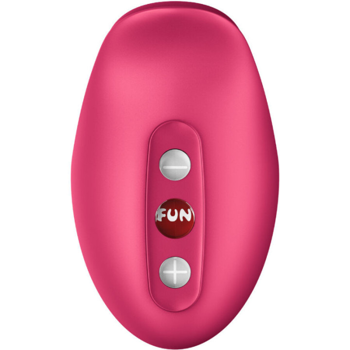 FUN FACTORY - VIBRADOR BELLE AIR PULSE FRAMBOESA
