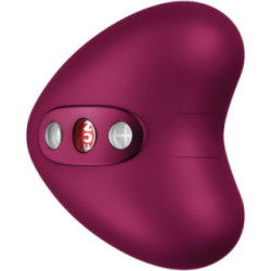 FUN FACTORY - VIBRADOR LIBERA AIR PULSE VERMELHO VINHO