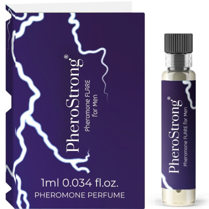PHEROSTRONG - FLARE PERFUME COM FEROMÔNIOS PARA HOMENS 1 ML