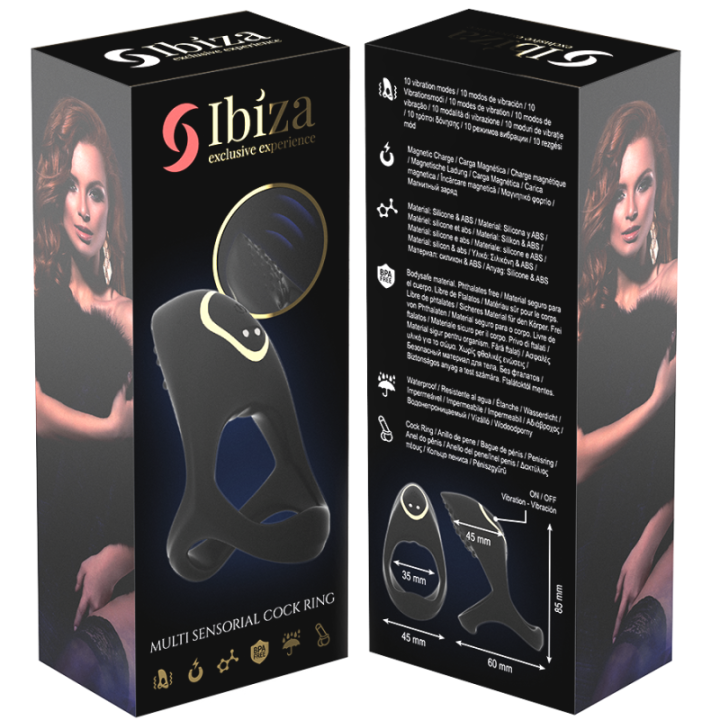 IBIZA - ANEL PENIANO MULTISSENSORIAL