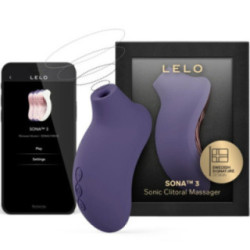 LELO - SONA 3 MASSAGEADOR CLITÓRICO SÔNICO ROXO CIBERNÉTICO