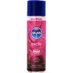 SKINS - EXCITE LUBRIFICANTE À BASE DE ÁGUA 130 ML