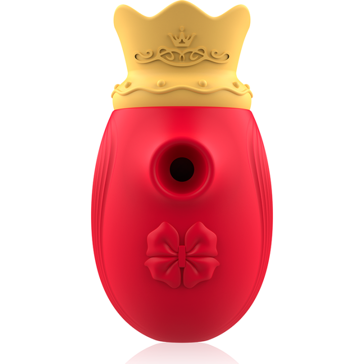 INTENSE - ESTIMULADOR DE CLITÓRIS 10 MODOS DE SUCÇÃO E LAMBER - VERMELHO
