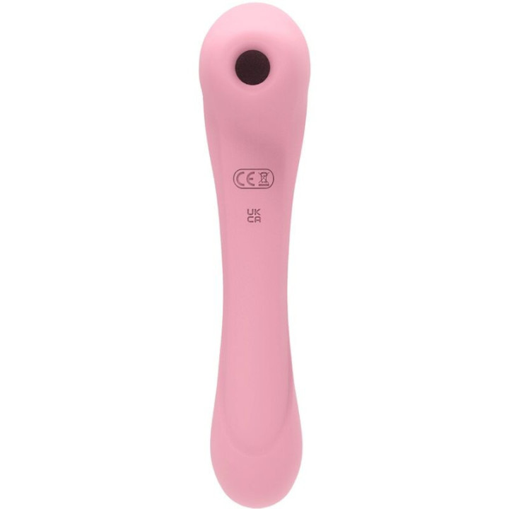FEMINTIMATE - MASSAGEADOR DAISY SUCÇÃO E VIBRADOR ROSA