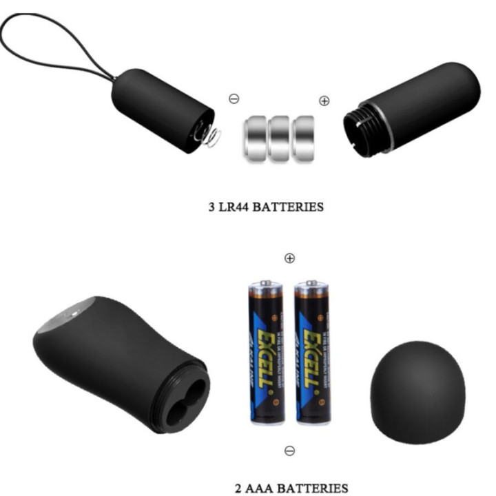 BAILE - CALCINHA FIO DENTAL COM VIBRADOR BALA E CONTROLE REMOTO PRETA