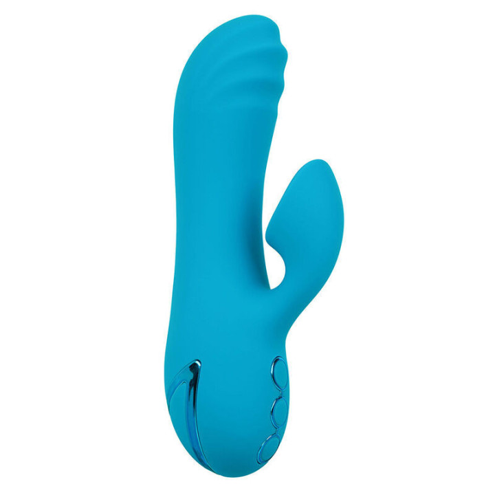 CALEXOTICS - SUNSET BEACH SEDUCER VIBRADOR E ESTIMULADOR 10 FUNÇÕES AZUL