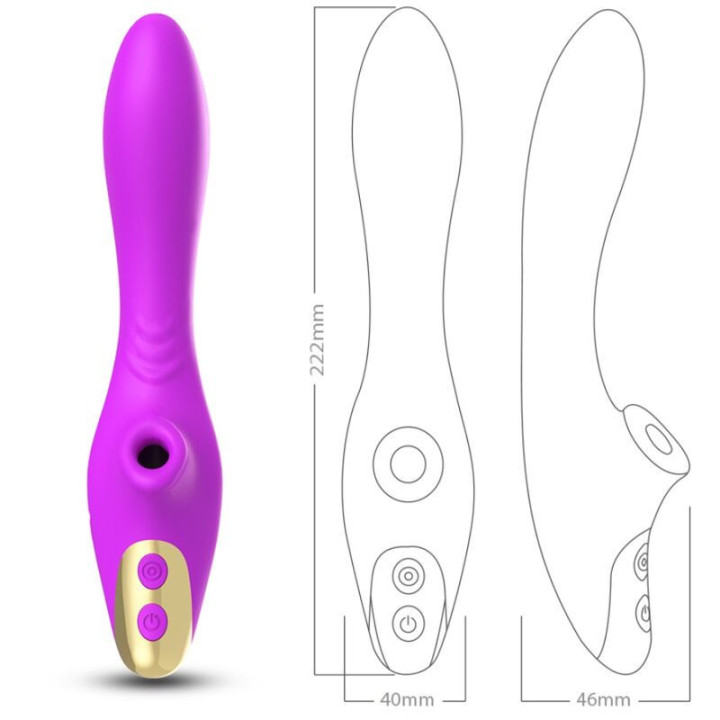 ARMONY - DUDU VIOLET SUCKER DE CLITÓRIS