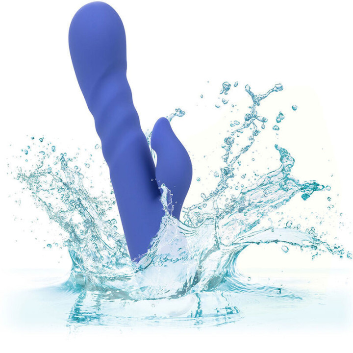 CALEXOTICS - LA LOVE VIBRADOR E SUCÇÃO AZUL DA CALIFORNIA DREAMING