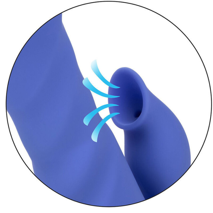 CALEXOTICS - LA LOVE VIBRADOR E SUCÇÃO AZUL DA CALIFORNIA DREAMING