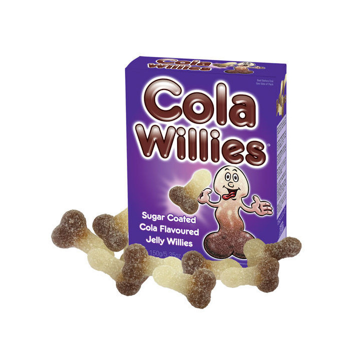 SPENCER & FLEETWOOD - DOCES MASTIGVEIS FORMA DE PÉNIS SABOR COLA