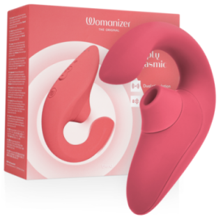 WOMANIZER - VIBRADOR ESTIMULADOR BLEND RABBIT ROSA VIBRANTE