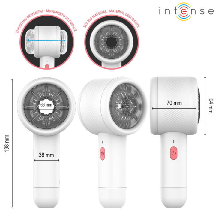 INTENSE - GRIFFIN MASTURBATOR COM EMPUXO AVANÇADO