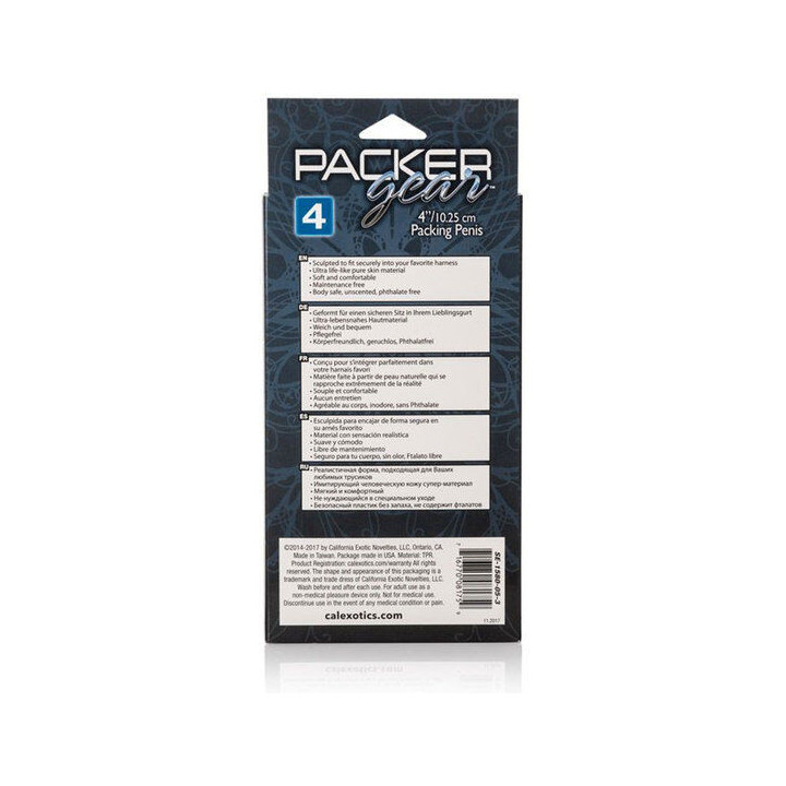 CALEXOTICS - EMBALAGEM PÊNIS CARNE 12.75 CM