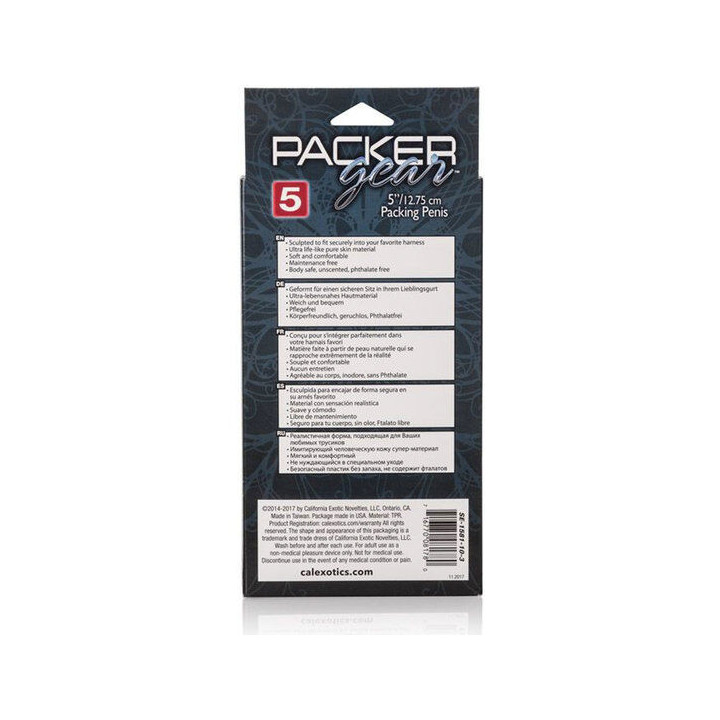 CALEXOTICS - EMBALAGEM PÊNIS MARROM 14.5 CM