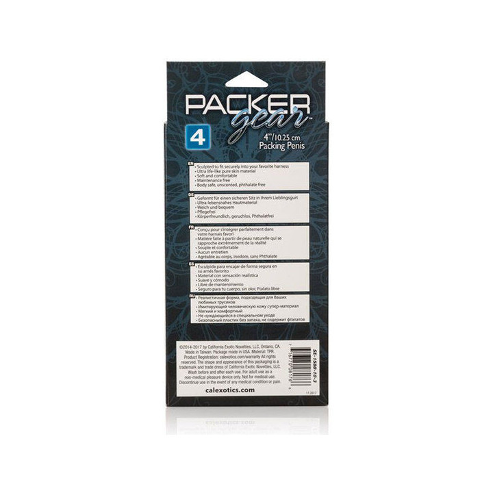 CALEXOTICS - EMBALAGEM PÊNIS MARROM 12.75 CM