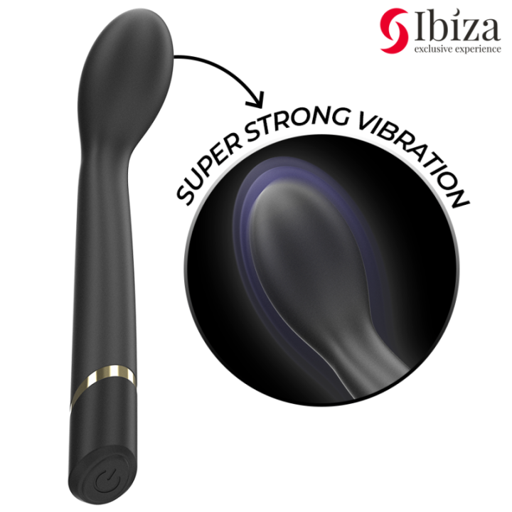 IBIZA - VIBRADOR DE PONTO G 10 VIBRAÇÕES RECARREGÁVEL