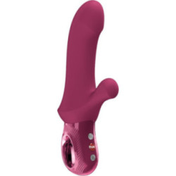 FUN FACTORY - BI STRONIC CURVE THRUSTING RABBIT PULSATORS VERMELHO VINHO