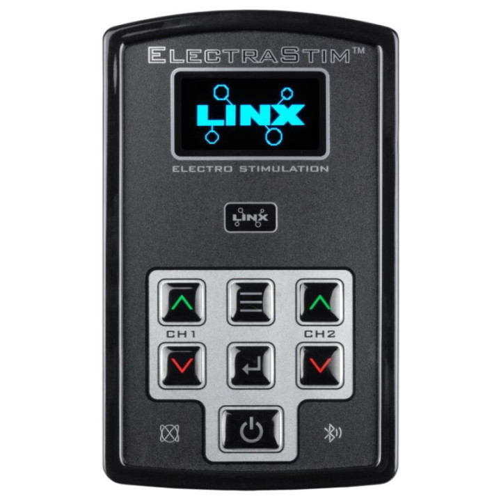 ELECTRASTIM - LINX ESTIMULADOR ELÉTRICO DE CANAL DUPLO COM APLICATIVO E CONTROLE REMOTO
