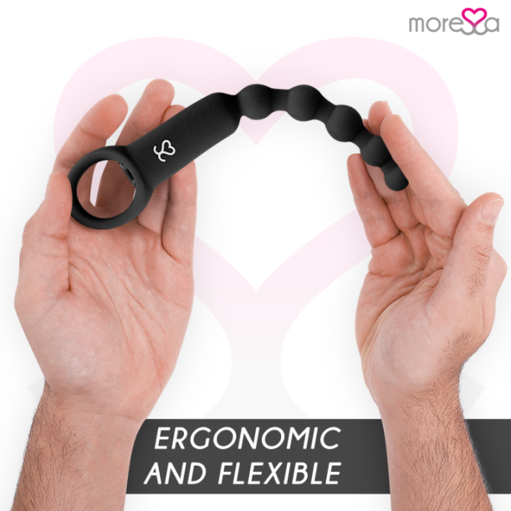 MORESSA - RONIE CONTROLE REMOTO PRETO PRAZER ANAL